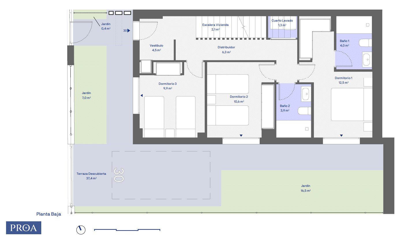 PLANTA BAJA B4 VIV 30