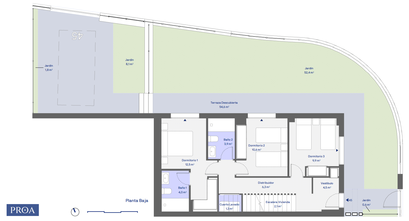 PLANTA BAJA B4 VIV 45