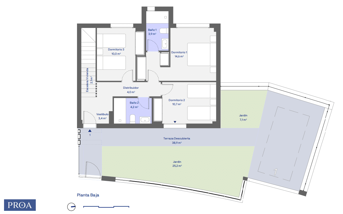PLANTA BAJA B5 VIV 1