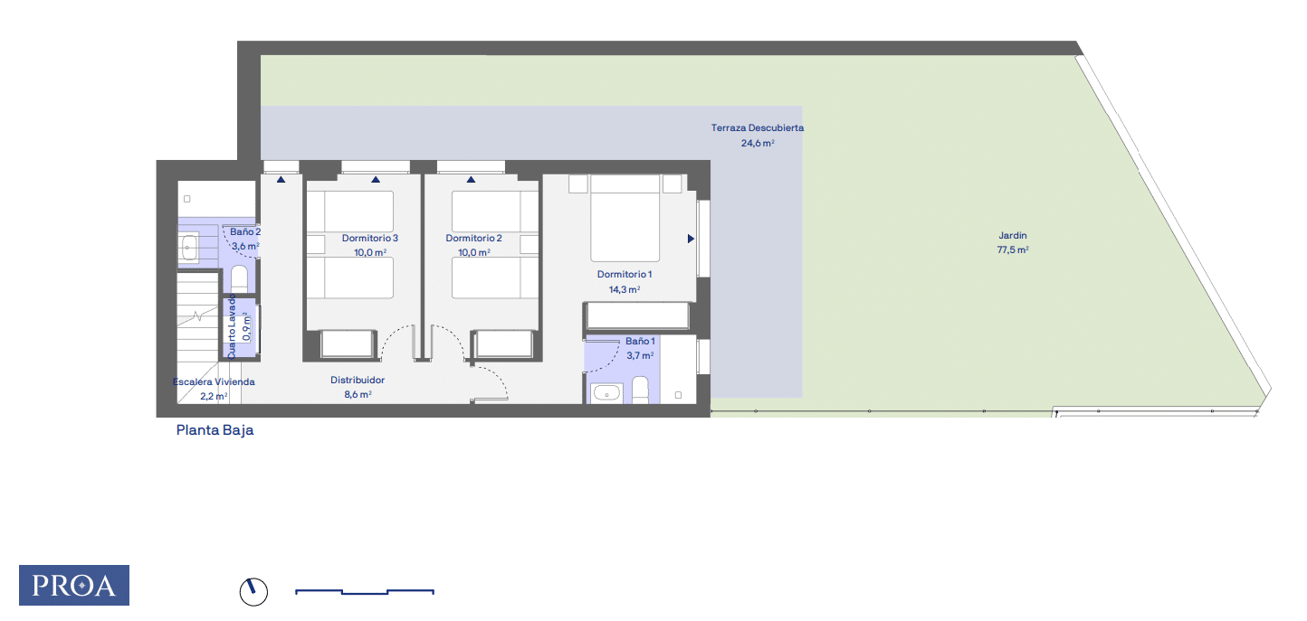 PLANTA BAJA B5 VIV 24