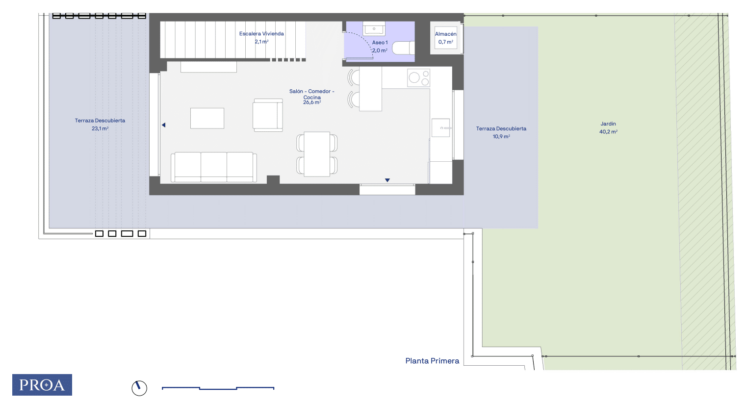 PLANTA PRIMERA B4 VIV 30