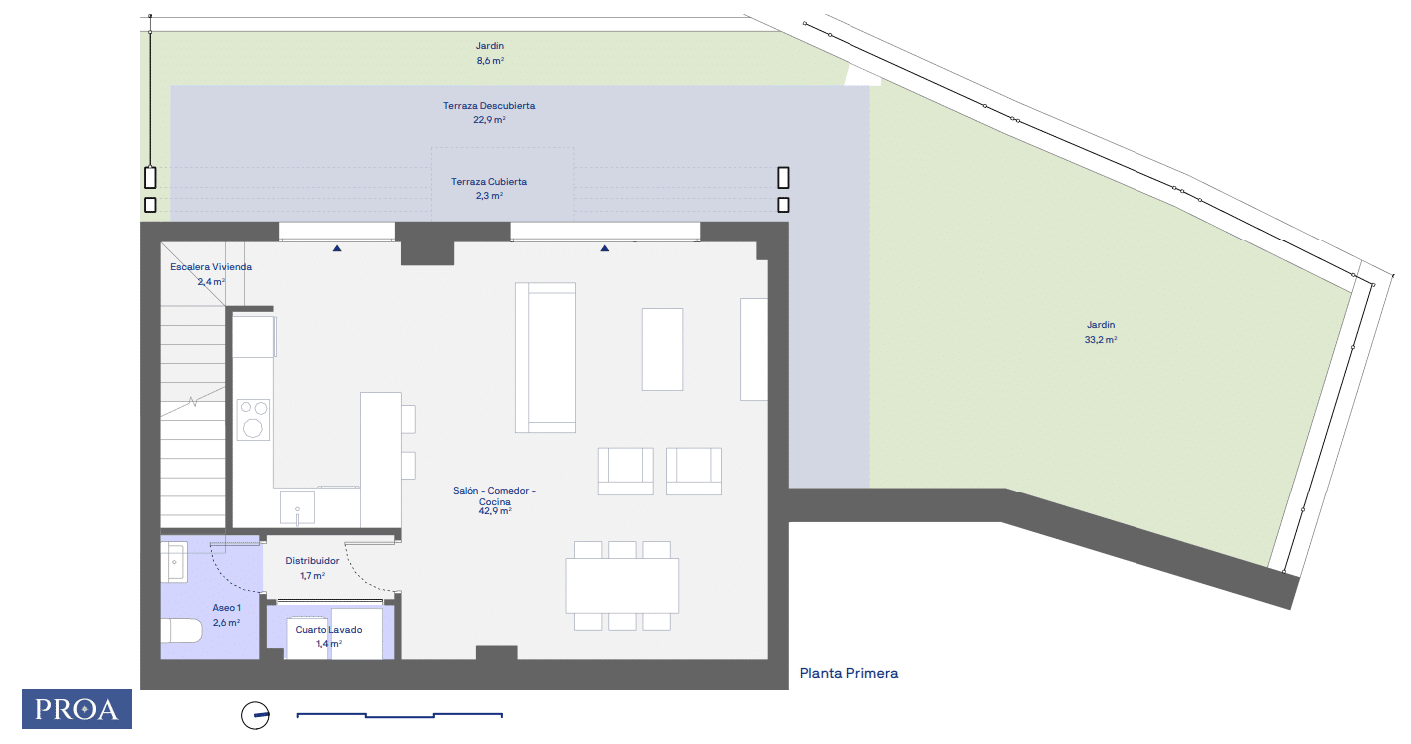 PLANTA PRIMERA B5 VIV 1